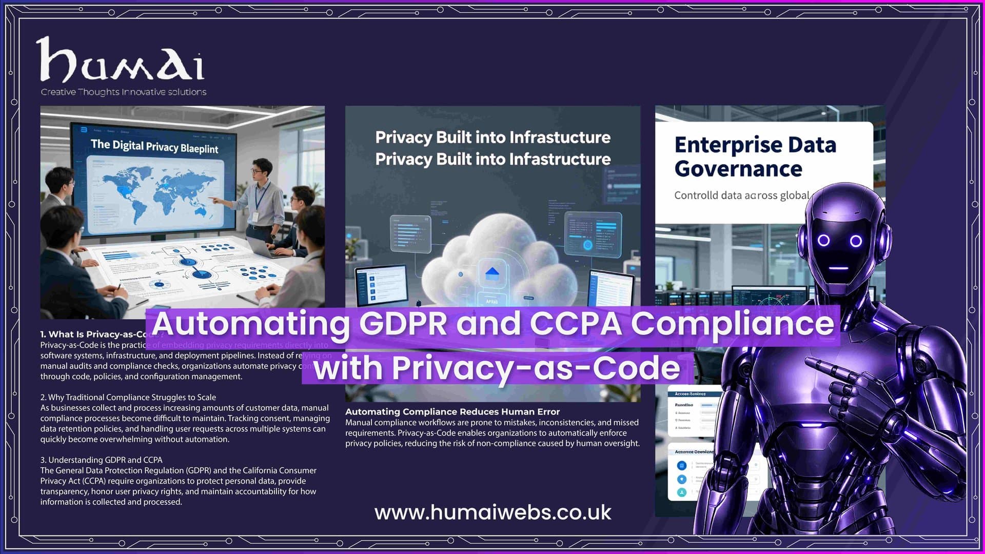 Automating GDPR and CCPA Compliance with Privacy-as-Code