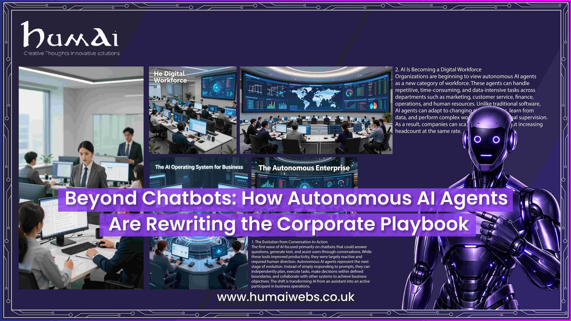 Beyond Chatbots: How Autonomous AI Agents Are Rewriting the Corporate Playbook
