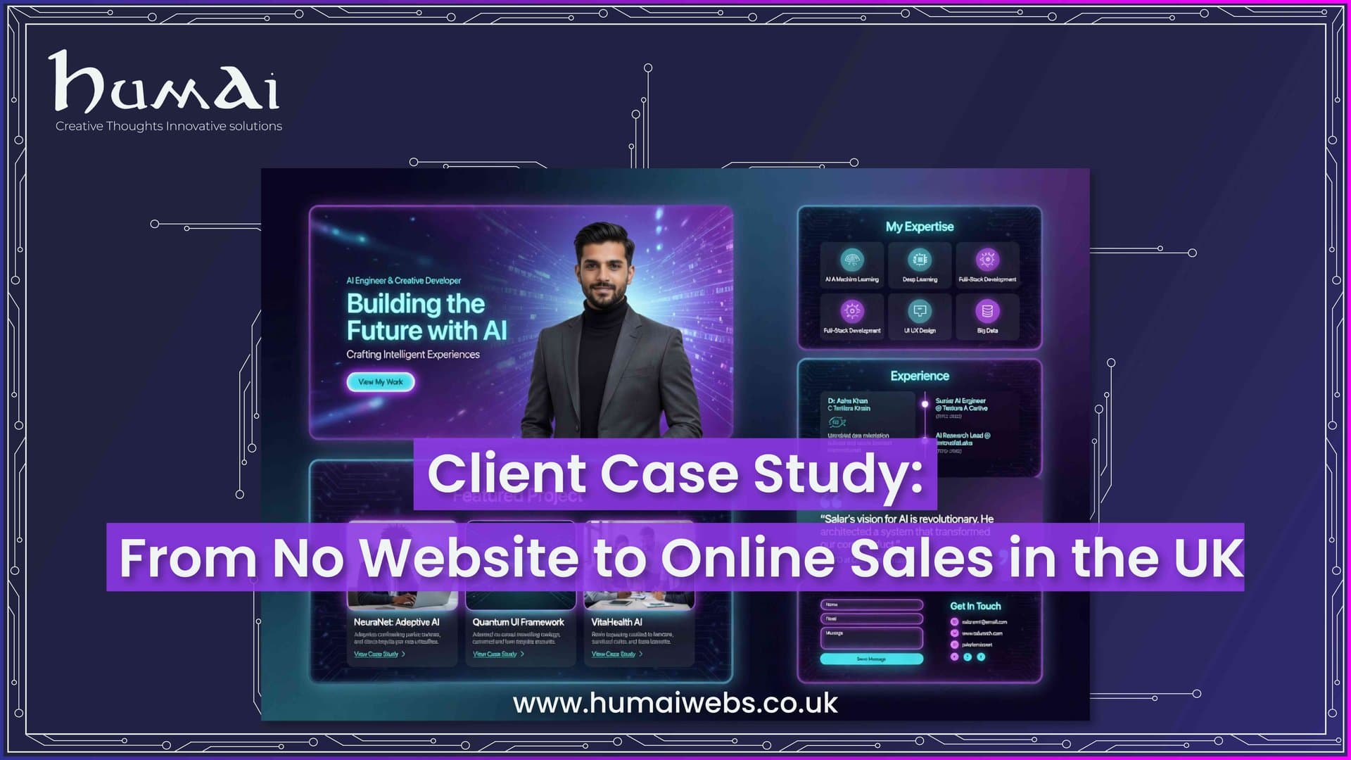 Client Case Study: From No Website to Online Sales in the UK